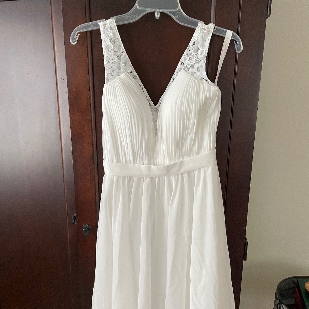 Ivory cocktail dress